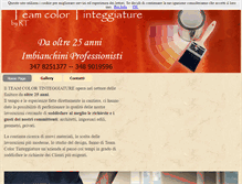Tablet Screenshot of imbianchinopadova.net